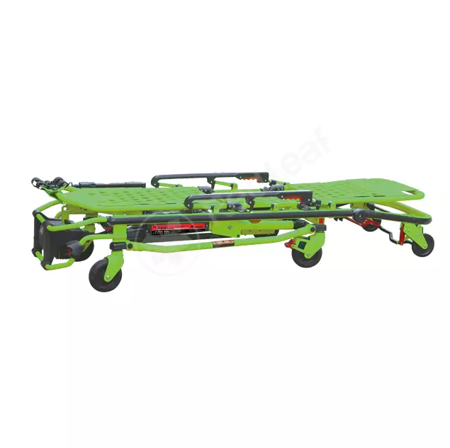 Red Leaf – Electronic Hydraulic Ambulance Stretcher - Image 4