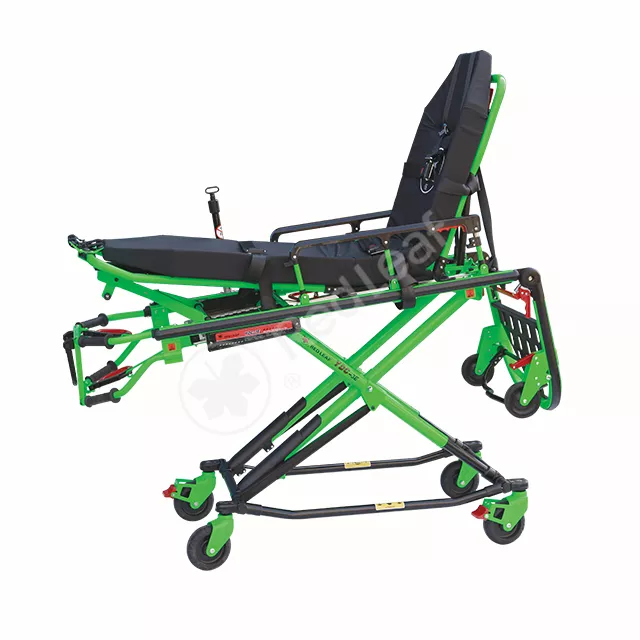 Red Leaf - Manual Hydraulic Ambulance Stretcher - Image 4