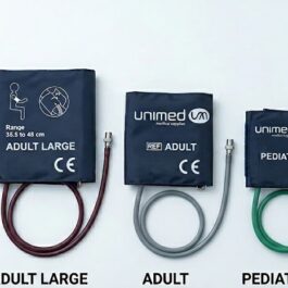 NIBP Cuff Set Bladderless (5 Cuff Set) – Sizes: Thigh/Adult Large/Adult/Pediatric/Infant