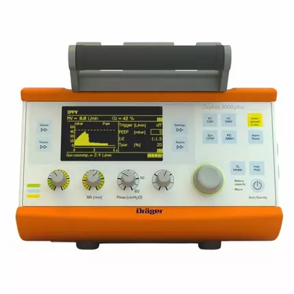 Refurbished - Draeger Oxylog 3000 Ventilator - Image 4